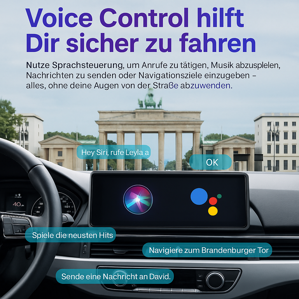 Wireless Apple CarPlay & Android Auto Adapter